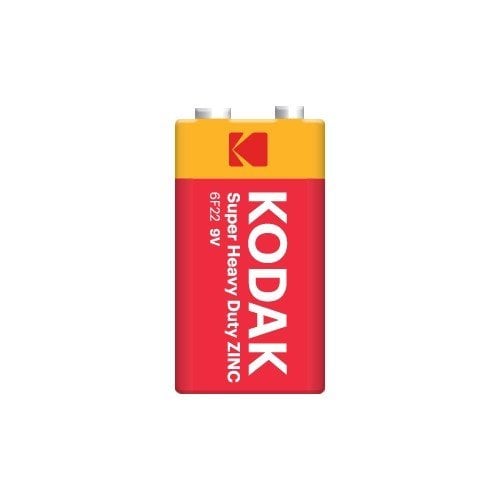 Kodak 1 Adet Çinko Karbon Shrink 9 Volt Pil