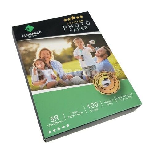 Elegance 5R 13x18 cm Luster / Mat 260gsm 100Adet Fotoğraf Kağıdı