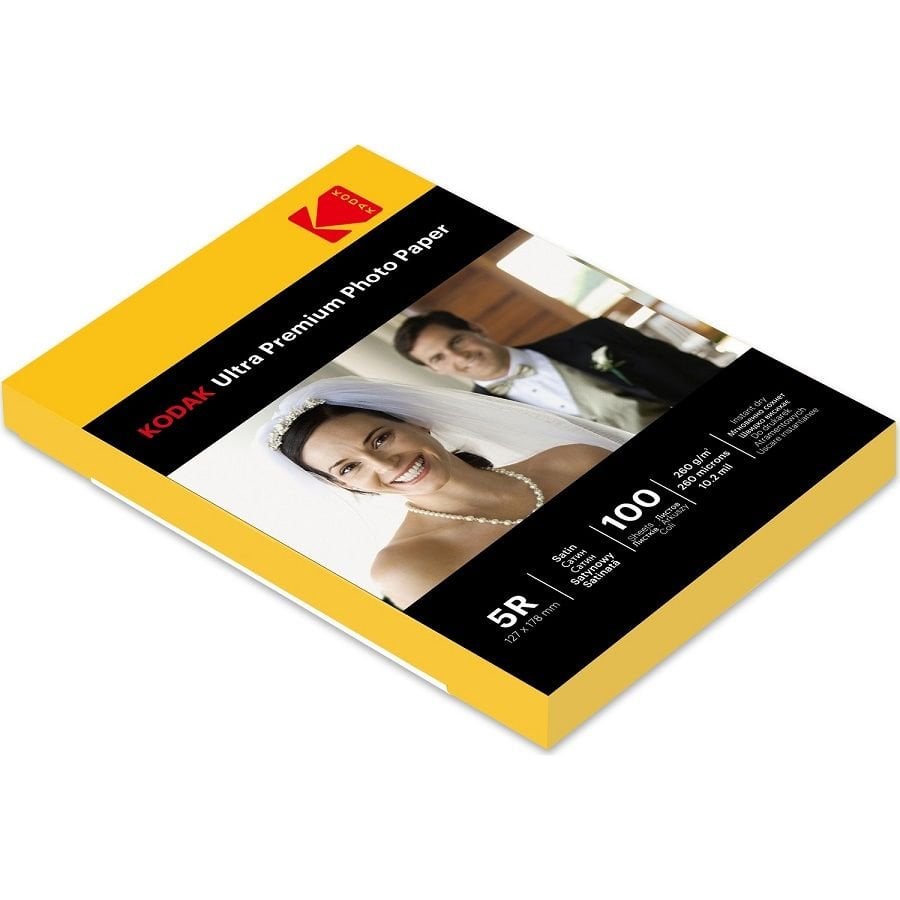 Kodak Ultra Premium Satin,Mat 13x18 260Gr/m² Fotoğraf Kağıdı 100 Yaprak