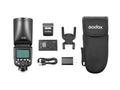 Godox V1Pro Canon Uyumlu Yuvarlak Kafa Flaş