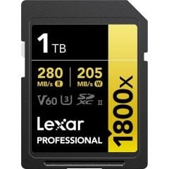 Lexar Professional 1 TB 280 MB/s Gold SD Hafıza Kartı