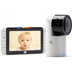 Kodak Cherish C525P - Akıllı Video Bebek Monitörü 5.0 Inç LCD Ekran Ebeveyn Ünitesi