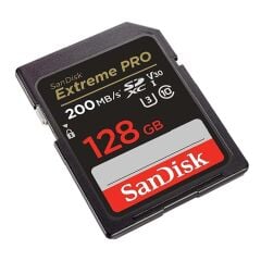 SanDisk 128GB Extreme Pro 200MB/s 90MB/s SDXC V30 UHS-I U3 Hafıza Kartı SDSDXXD-128G-GN4IN