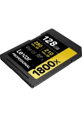 Lexar 128GB Professional 1800x SDXC UHS-II 4K UHD 270MB/sn U3 C10 V60 Hafiza Karti (Gold Series )