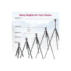 Ulanzi Mt-51 Katlanabilir Çok Fonksiyonlu Alüminyum Tripod