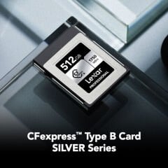 Lexar 512GB Professional SILVER Serisi CFexpress Type B Hafıza Kartı