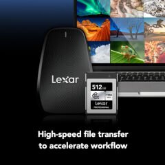 Lexar 512GB Professional SILVER Serisi CFexpress Type B Hafıza Kartı