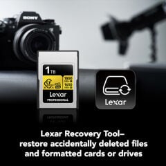 Lexar 1TB Professional GOLD CFexpress 4.0 Type A Hafıza Kartı