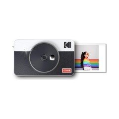 Kodak Mini Shot Combo 2 RETRO/C210 - Anında Baskı Dijital Fotoğraf Makinesi - Beyaz