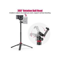 Ulanzi Mt-44 Uzatılabilir Vlog Tripod Siyah