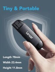 Lexar-Lexar RW310 kart okuyucu, 2'si 1 arada USB C USB 3.1 OTG hafıza kartı okuyucu SD/Micro SD/SDHC/SDXC kart okuyucu adaptörü, 170 MB/s'ye kadar hız