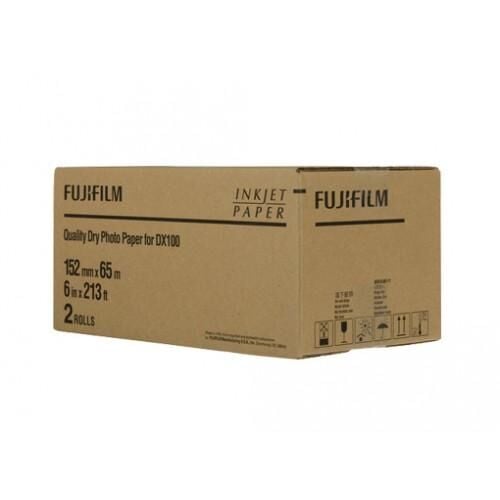 Fujifilm DX100-DE100Photo Printer Kağıdı  GLOSSY 15.2x65 Metre 1rulo