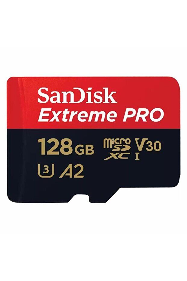 Sandisk 128Gb Extreme Pro UHS I MicroSD Hafıza Kart SDSQXCD-128G-GN6MA