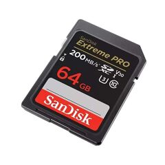 SanDisk 64GB Extreme Pro 200Mbs SDXC V30 UHS-I U3 Hafıza Kartı SDSDXXU-064G-GN4IN