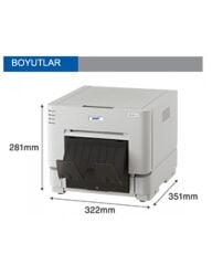 DNP DS-RX1HS Termal Fotoğraf Baskı Cihazı Kağıt Alım Sözüne + 1 Rulo Kağıt