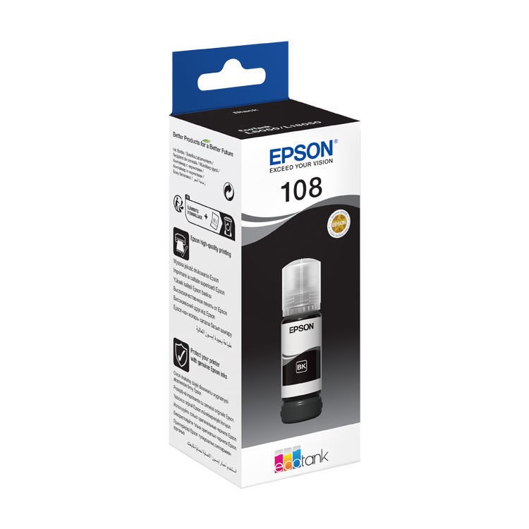 Epson 108 Orijinal Mürekkep