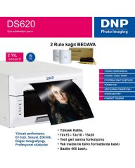 DNP DS620 Termal Fotoğraf Baskı Cihazı Takas Kampanyası + 2 Rulo Kağıt