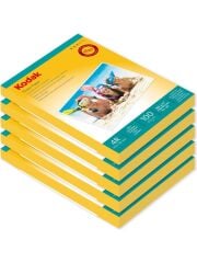 Kodak 10X15 Inkjet Fotoğraf Kağıdı 4r Parlak 180GR. ( 5'li Paket )
