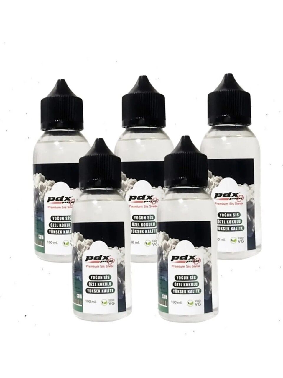 PDX Lensgo Sis ve Duman Makinesi İçin Likit Sıvı 100 Ml ( 5 Adet )