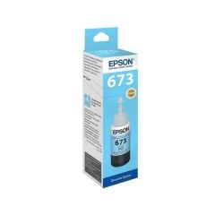 Epson T673 Orjinal Mürekkep  ( AÇIK MAVİ - LIGHT CYAN )