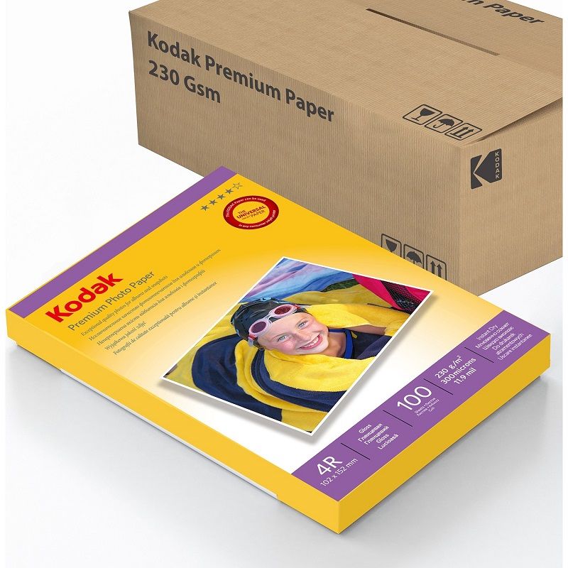 Kodak 230 Gram 10X15 Premium Fotoğraf Kağıdı - Koli - 40 Paket