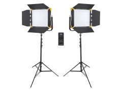 Godox LD150RS 2'li RGB LED Panel Işık Kiti