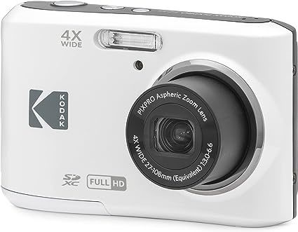 KODAK PIXPRO FZ45-WH 16MP Dijital Kamera 4X Optik Zoom 27 mm Geniş Açı 1080P Full HD Video