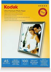 Kodak Ultra Premium Glossy,Parlak 15x21 270Gr/m² Fotoğraf Kağıdı 100 Yaprak