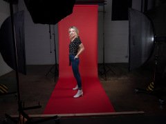 Superior Scarlet 1.35 x 11 Metre Fon Kağıdı (P111456)