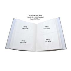 13x18cm 200’Lük Ciltbezli Fotoğraf Albümü / ACR-9207