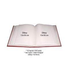13x18cm 100’Lük Ciltbezli Fotoğraf Albümü / ACR-9107