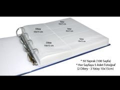 10x15cm 500’Lük Ciltbezli Fotoğraf Albümü / ACR-9506