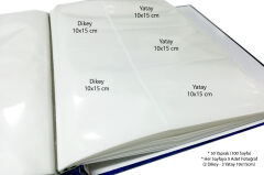10x15cm 500’Lük Ciltbezli Fotoğraf Albümü / ACR-9506 ( Kutulu )