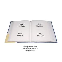 10x15cm 200’Lük Ciltbezli Fotoğraf Albümü / ACR-9206