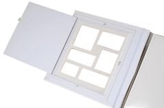 20 Yaprak (40 Sayfa) Kutulu Yapıştırmalı Deri Albüm / ACR-12LSA315x325