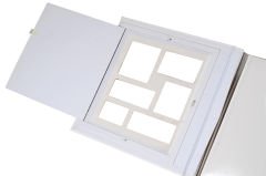 20 Yaprak (40 Sayfa) Kutulu Yapıştırmalı Deri Albüm / ACR-12LSA315x325