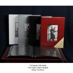 13x18cm 200’Lük Deri Fotoğraf Albümü / ACR-14LPP57200