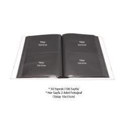 10x15cm 200’Lük Deri Fotoğraf Albümü / ACR-14LPP46200
