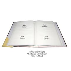 13x18cm 200 Lük Fotoğraf Albümü / ACR-096250