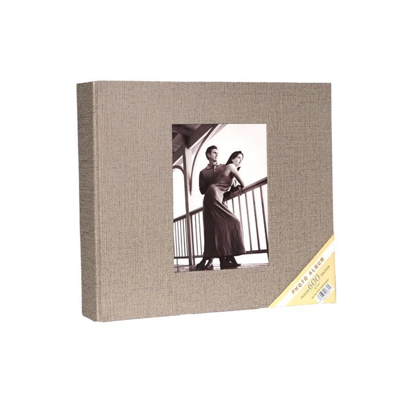 10x15cm 600’Lük Koton Desenli Fotoğraf Albümü / ACR-16WPP46600