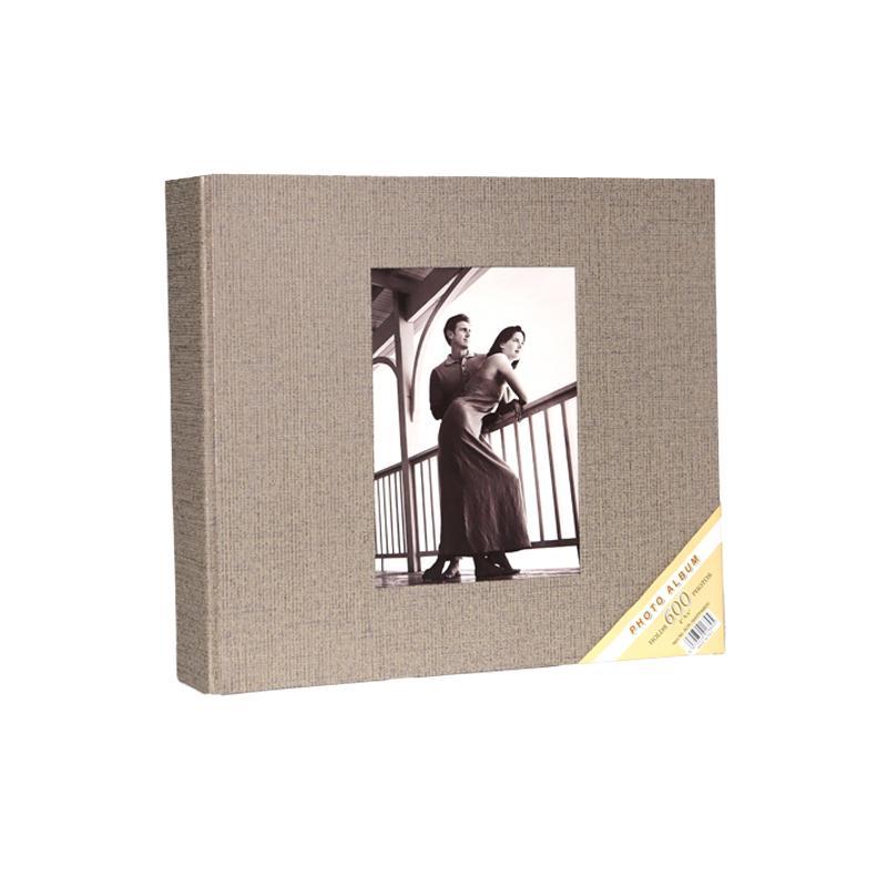 10x15cm 600’Lük Koton Desenli Fotoğraf Albümü / ACR-16WPP46600