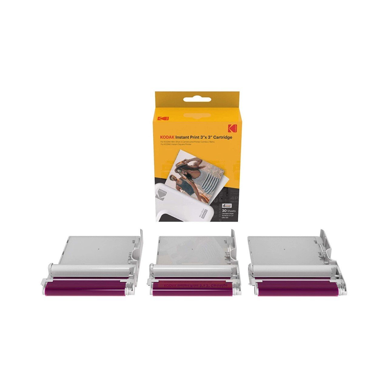 Kodak ICRG-330 - 30 Adetlik Baskı Seti - 4pass (Çizilmez Parmak Izi Yapmaz Suya Dayanıklı)