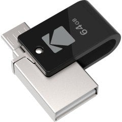 Kodak Otg Dual Usb3.1 Type C K230 64GB Akıllı Telefonlar Için USB Bellek