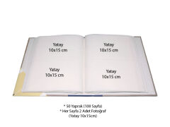 10x15cm 200'lük Ülkeler Desenli Ofset Fotoğraf Albümü 4602-2
