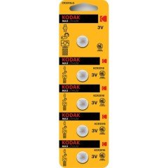 Kodak 5 Adet CR2016 Lityum Para Pil