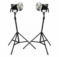 Pdx Cobac-300A Led Kumandalı Stüdyo Işığı (3200-5600K) 2'li Set