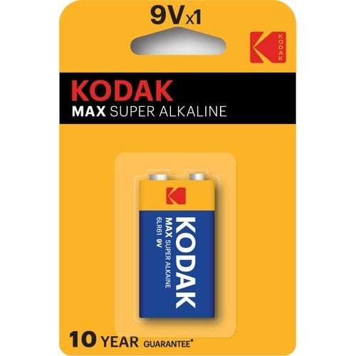 Kodak Max 1 Adet Alkalin 9 Volt Pil