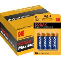 Kodak Max 40 Adet Alkalin Kalem Pil
