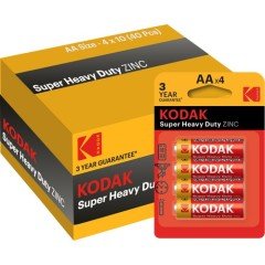 Kodak 40 Adet Çinko Karbon Blister Kalem Pil