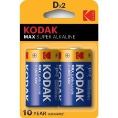 Kodak Max 2 Adet Alkalin Büyük Pil